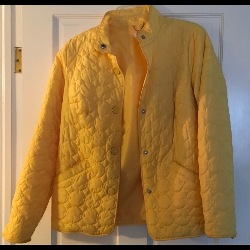 Poppin’ Gorgeous, Yellow lightweight jacket